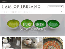 Tablet Screenshot of iamofireland.ie